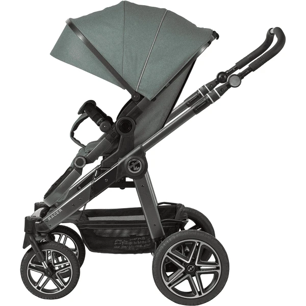 Hartan Kinderwagen Racer GTX Causal Collection Bunny Dots (900) Framekleur Platina - Afbeelding 3