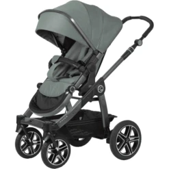 Hartan Kinderwagen Racer GTX Met Handrem Causal Collection Bunny Dots (900) Framekleur Platina