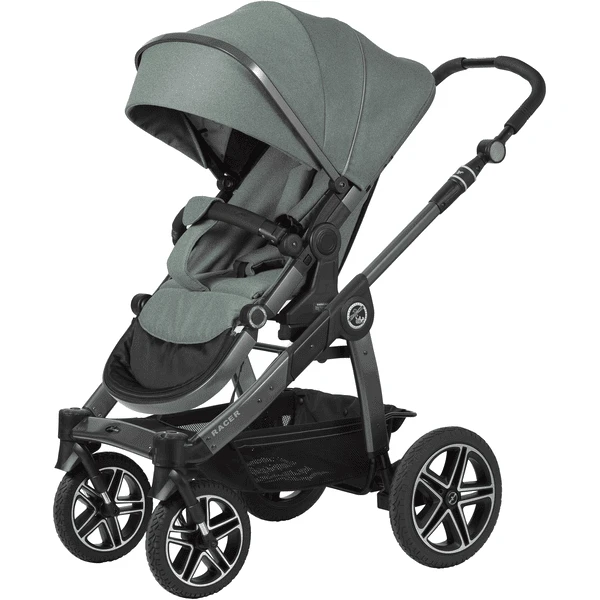 Hartan Kinderwagen Racer GTX Met Handrem Causal Collection Bunny Dots (900) Framekleur Platina