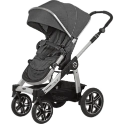 Hartan Kinderwagen Racer GTX Met Handrem Little Tiger (200) Framekleur Zilver