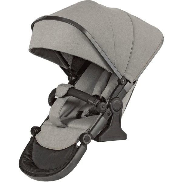 Hartan Kinderwagen Racer GTX Met Handrem Yellow Hearts (208) Framekleur Platina - Afbeelding 5