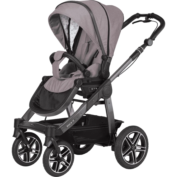 Hartan Kinderwagen ROCK IT GTR Met Handrem Casual Collectie Lovely Teddy (904) Framekleur Platina