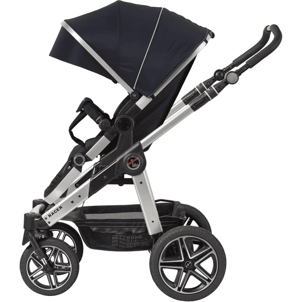 Hartan Pram Racer GTX Met Handrem Zeezijde (207) Framekleur Zilver - Afbeelding 4