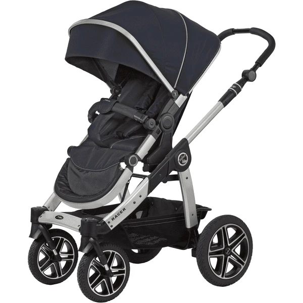 Hartan Pram Racer GTX Met Handrem Zeezijde (207) Framekleur Zilver