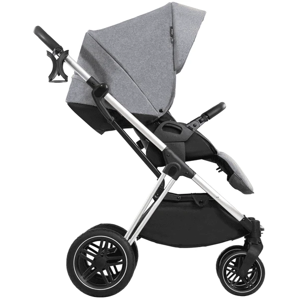Hauck Kinderwagen Vision X Set Silver Melange Grijs - Afbeelding 5