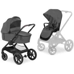 Hauck Kinderwagen Walk N Care Air Set Donkergrijs