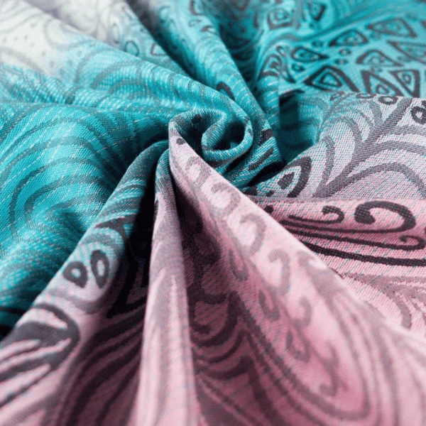 Hoppediz Ring-Sling Jacquard Jaipur Black - Afbeelding 2