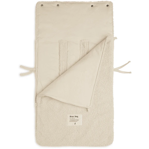 Jollein Voetenzak Voor Autostoel Groep 0+ 3/5 Boucle Nature - Afbeelding 2