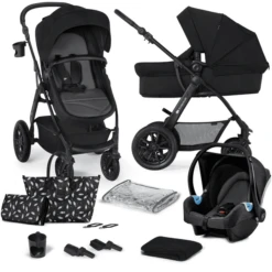 Kinderkraft Combi Kinderwagen 3 In 1 XMOOV Black