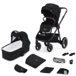 Kinderkraft Combi Kinderwagen EVERYDAY 2 In 1 Black