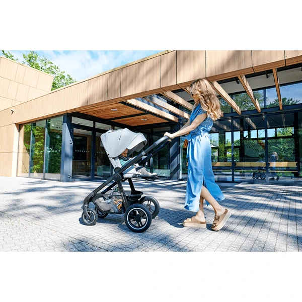 Kinderkraft Combi Kinderwagen EVERYDAY 2 In 1 Light Grijs - Afbeelding 2