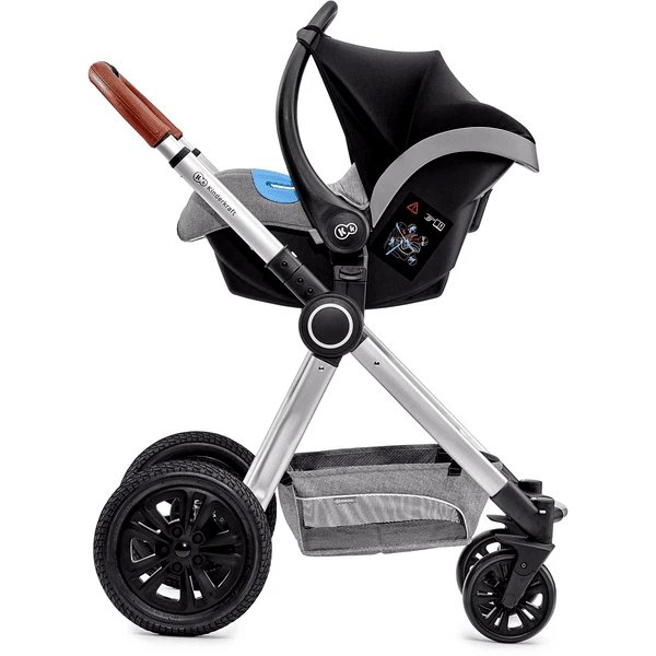 Kinderkraft Combikinderwagen 3 In 1 Veo Grey - Afbeelding 4