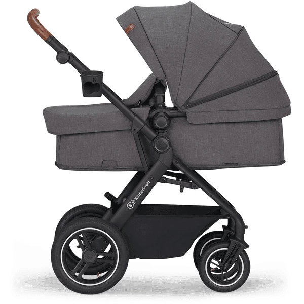 Kinderkraft Kinderwagen 3 In 1 B-TOUR Donkergrijs - Afbeelding 4