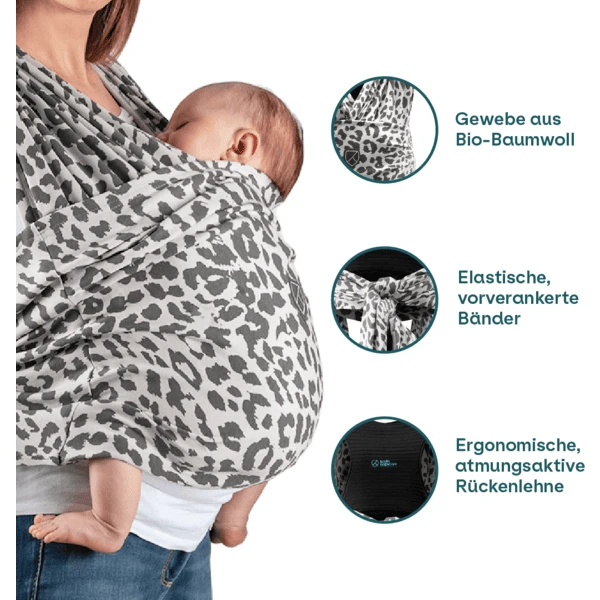 KOALA BABY CARE ® Draagdoek Cuddle Deel 2 - Luipaard - Afbeelding 3