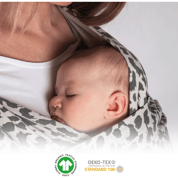 KOALA BABY CARE ® Draagdoek Cuddle Deel 2 - Luipaard - Afbeelding 4