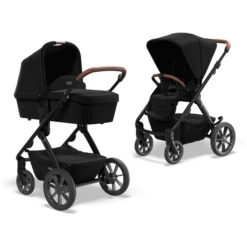 MOON Combi Kinderwagen No ONE 2.0 Black Collectie 2022