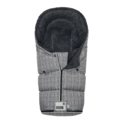 Odenwälder Voetenzak Lo-Go Glencheck Graphite