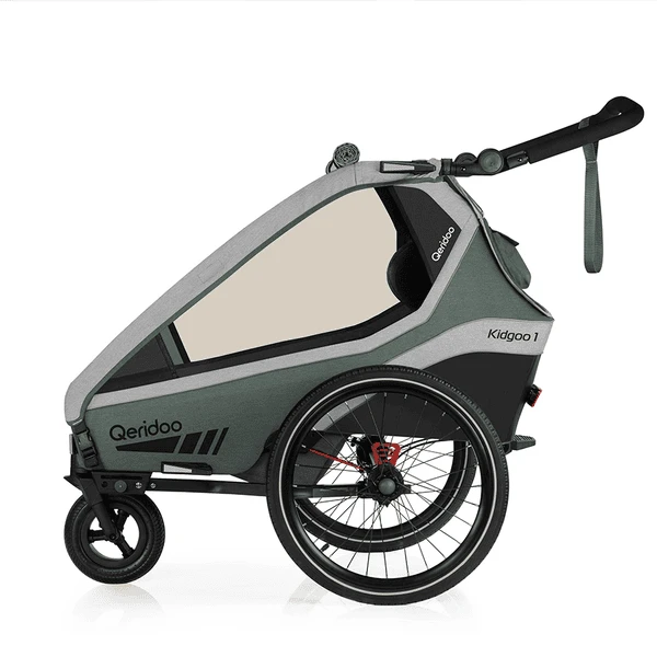 Qeridoo ® Kidgoo1 Ivy Kinderfietskar Green - Afbeelding 4