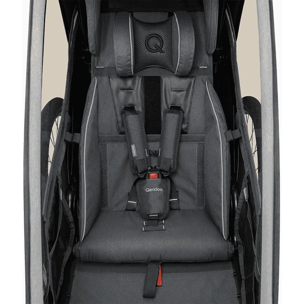 Qeridoo ® Kidgoo1 Navy Blauw Kinderfietskar - Afbeelding 5