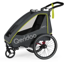 Qeridoo ® Kinderfietskar QUPA 1 Lime