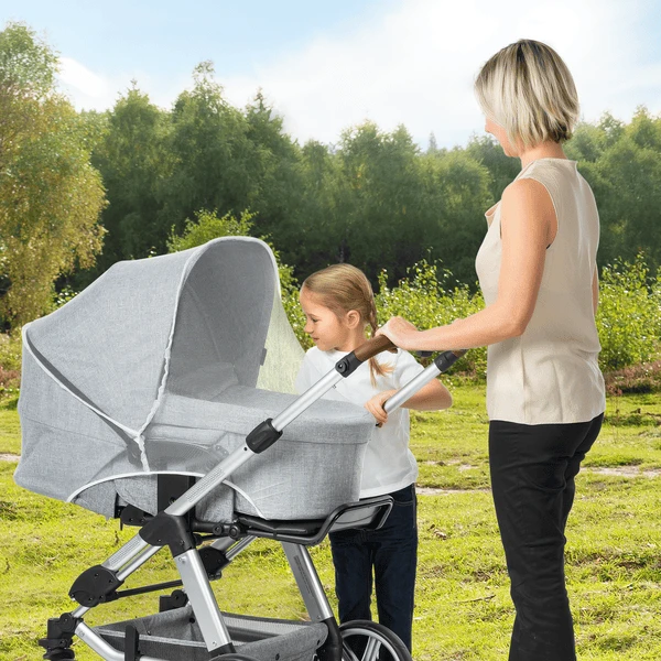 Reer BiteSafe Insectenhor Voor Kinderwagen Wit - Afbeelding 2
