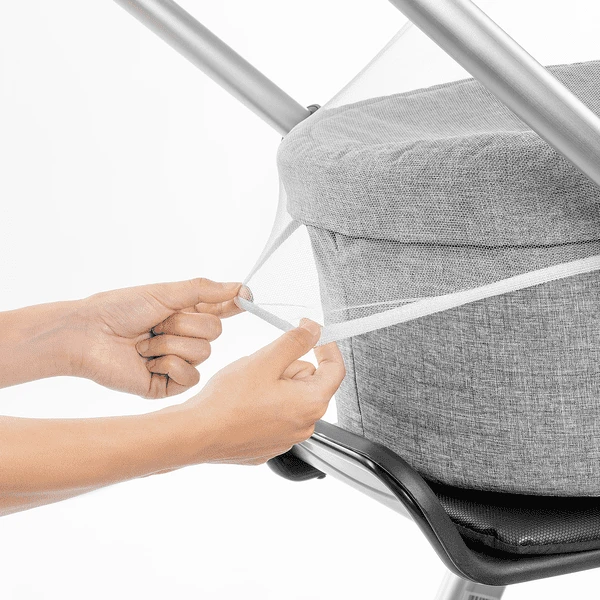 Reer BiteSafe Insectenhor Voor Kinderwagen Wit - Afbeelding 5