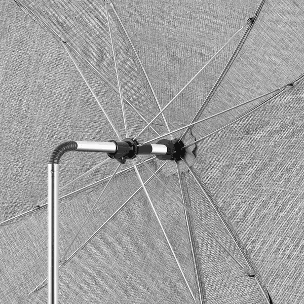 Reer Parasol ShineSafe+, Grijs-melange - Afbeelding 5