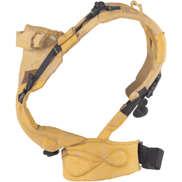 SCHMUSEWOLKE Draagzak Comfort Maxi Botanical Golden Linnen - Afbeelding 4