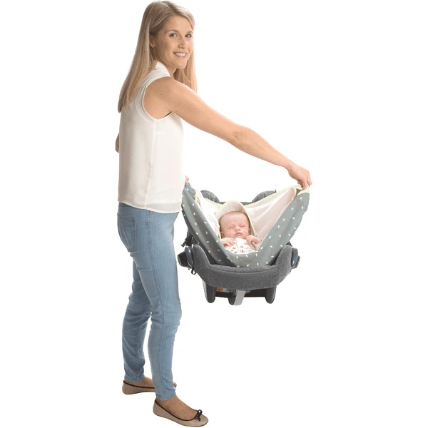 Snugglebundl Draaghulp Munt Honing Bijen - Biologisch Cotton - Afbeelding 5