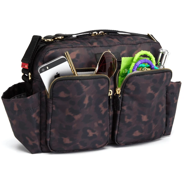 Storksak Kinderwagen Organiser Leopard Black - Afbeelding 3