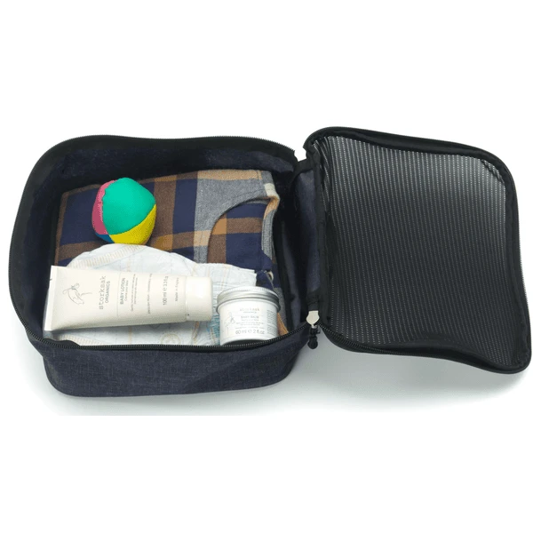 Storksak Reistas ECO Carry -Op Navy Melange - Afbeelding 4