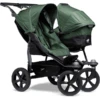 Tfk Duo Ecco Broertje/zusje Kinderwagen Olive
