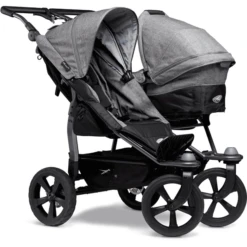 Tfk Sibling Kinderwagen Duo Ecco Premium Grijs