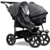 Tfk Tweelingwagen Duo Ecco Premium Antraciet