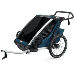 THULE Kinderfietskar Chariot Cross 2 Majolica Blauw