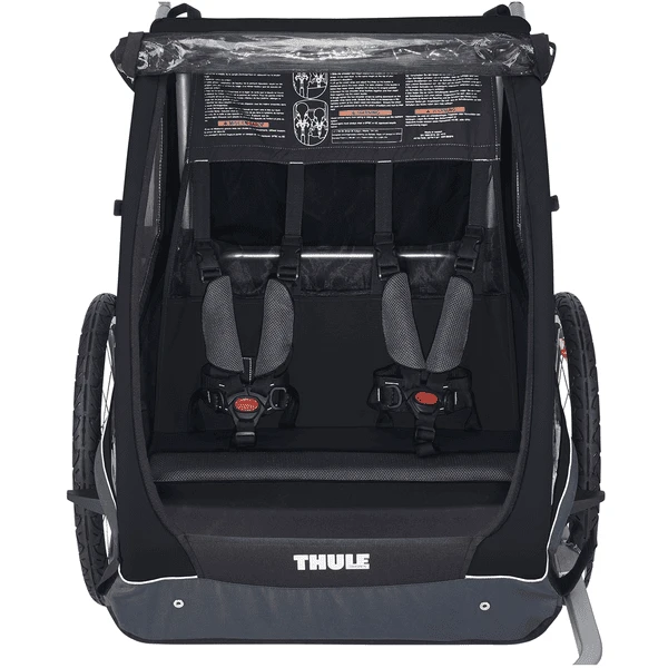 THULE Kinderfietskar Coaster XT Black - Afbeelding 4