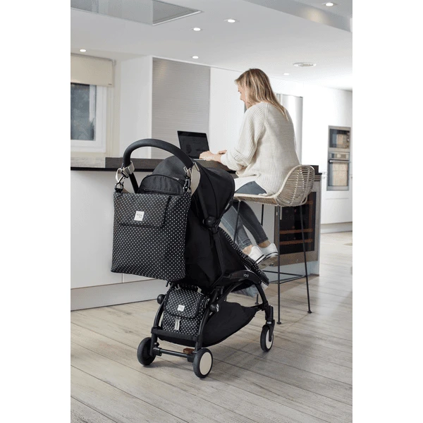 Walking Mum Luiertas Emily Zwart - Afbeelding 2