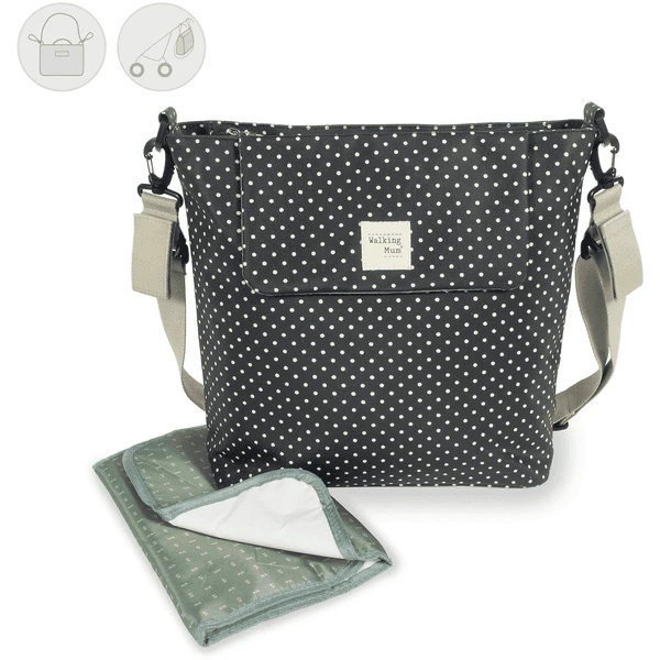 Walking Mum Luiertas Emily Zwart - Afbeelding 3