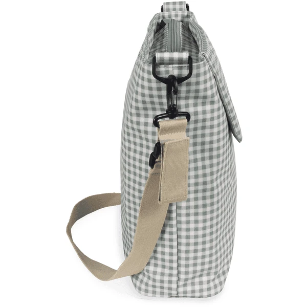 Walking Mum Luiertas I Love Vichy Groen - Afbeelding 4