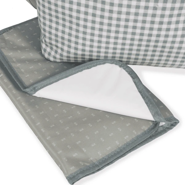 Walking Mum Luiertas I Love Vichy Groen - Afbeelding 5