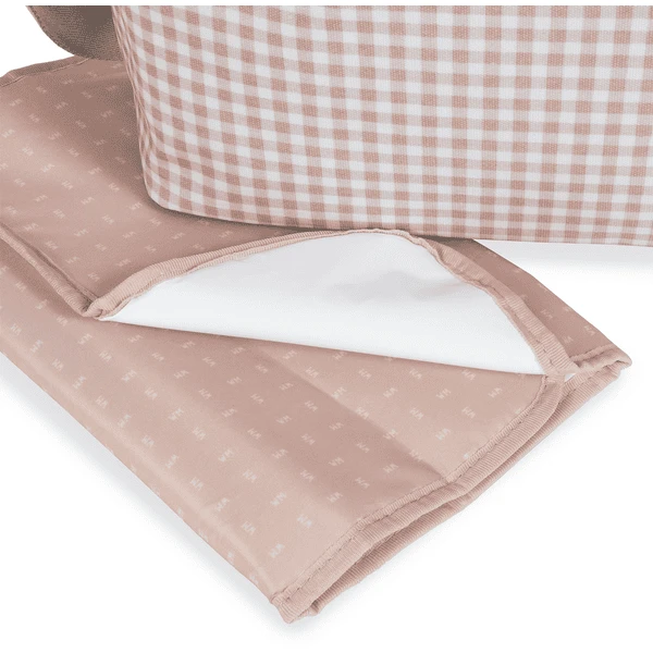 Walking Mum Luiertas I Love Vichy Pink - Afbeelding 5