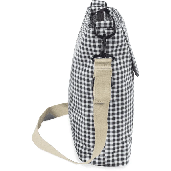 Walking Mum Luiertas I Love Vichy Zwart - Afbeelding 4