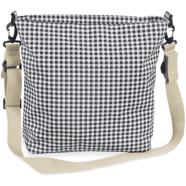 Walking Mum Luiertas I Love Vichy Zwart - Afbeelding 5