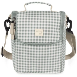 Walking Mum Thermoszak I Love Vichy, Groen